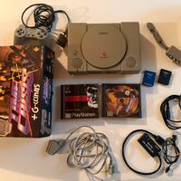 Playstation 1 SCPH-1002 piu giochi e altro