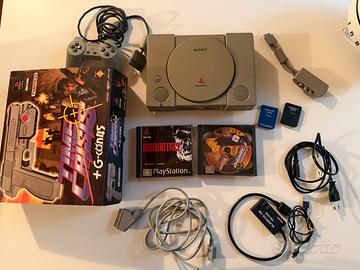 Playstation 1 SCPH-1002 piu giochi e altro