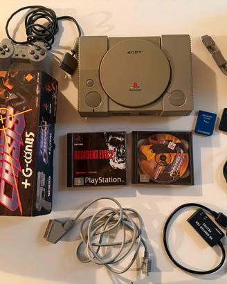 Playstation 1 SCPH-1002 piu giochi e altro