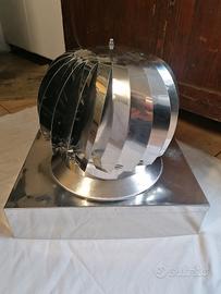 Aspiratore eolico inox 32 x 42 