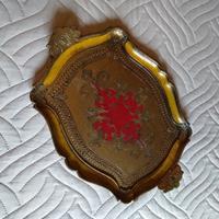 VASSOIO IN PLASTICA DECORAZIONE EFFETTO LEGNO