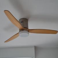 Lampadario ventilatore con pale