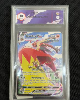 Pokemon Blaziken Vmax GRAAD 10
