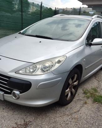 Ricambi PEUGEOT 307 1600cc HDI del 2007