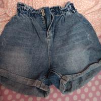 pantaloncini jeans donna taglia S 