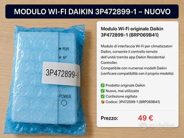Daikin BRP069B41 modulo WiFi 3P472899-1 – nuovo