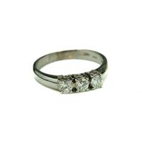 Anello in oro bianco 18 KT FIRMATO DAMIANI