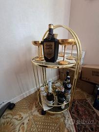 carrello ottone
