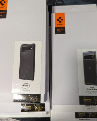Cover spigen Google Pixel6 e Pixel 6pro e vetri