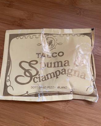 Talco spuma di sciampagna new nuovo