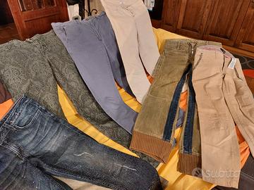 stock di pantaloni e camicie  originali