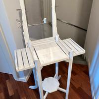 Toelette legno vintage