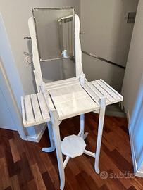 Toelette legno vintage