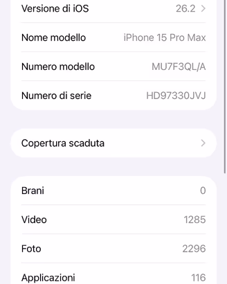 Iphone 15 pro max 512 g