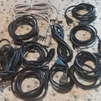 cavi alimentazione corrente video svga antenna ecc