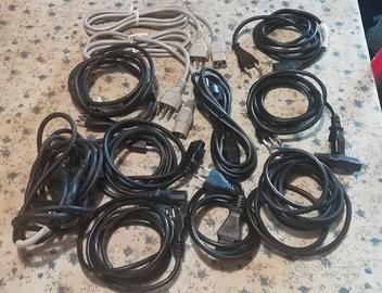 cavi alimentazione corrente video svga antenna ecc