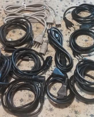 cavi alimentazione corrente video svga antenna ecc