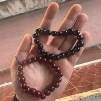 Braccialetti di legno (rosso e nero)