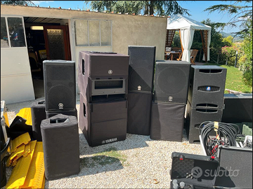 Service audio luci - Fine attività