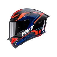 CASCO INTEGRALE KYT TT-REVO SPEEDING NERO/ROSSO/BL