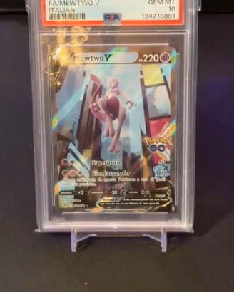 Mewtwo Pokemon GO Psa 10 Italiano 072/078 Mint