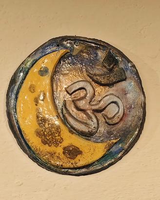 Bassorilievo in ceramica Raku