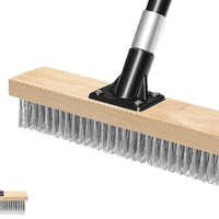 spazzol. con setole in acciaio per erba sintetica