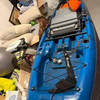 kayak canoa atlantis Draki pro pedali elica cm320