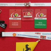 Ferrari 60º Anniversario 2007 Badge Smaltato Pass
