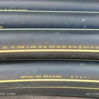 Tubo  63mm. pe80 Rotolo da 50metri