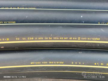 Tubo  63mm. pe80 Rotolo da 50metri
