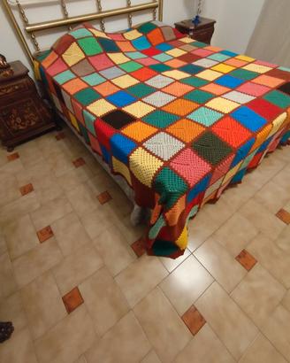 Coperta Uncinetto Granny Square