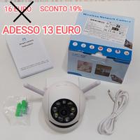 SCONTO: Videocamera DI SORVEGLIANZA WIFI 