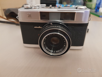 Minolta A5 con rokkor 45mm