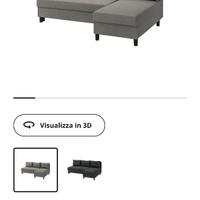 Divano letto ikea una piazza e mezza
