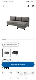 Divano letto ikea una piazza e mezza