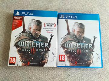 THE WITCHER WILD HUNT per PS4 con contenuti bonus
