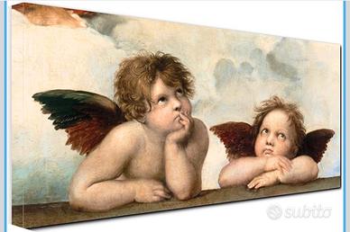 Quadro stampa su tela Angeli di Raffaello Sanzio