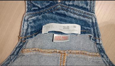 Salopette  jeans bimbo ZARA