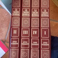 La sacra Bibbia. 4 volumi . Elegantisisma