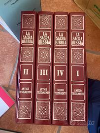 La sacra Bibbia. 4 volumi . Elegantisisma