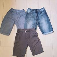 4 pantaloncini estivi bambino-ragazzo 11/13 anni