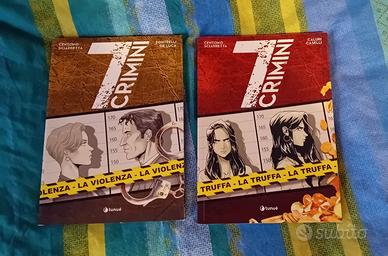2 fumetti 7 Crimini tunuè sconto 50%