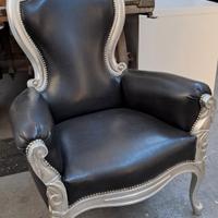 poltrona barocca moderna