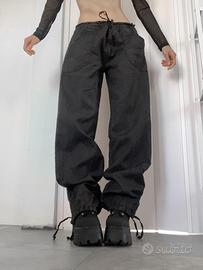 pantaloni larghi unisex denim M