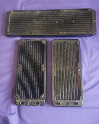 3 radiatori pc 240mm e 320mm
