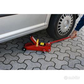Cric Sollevatore Idraulico per Auto in Acciaio