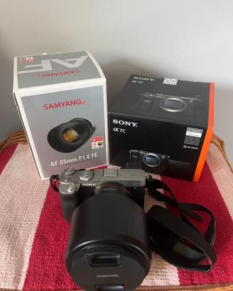 Sony alpha 7c + Samyang AF 85mm F1.4 FE