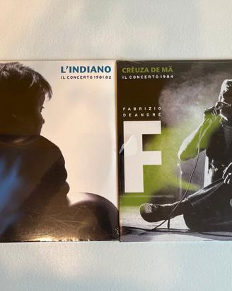 DE ANDRE-I CONCERTI-6 LP doppi sigillati-
