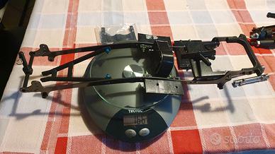 scaler rc crazy-wild  telaio e trasmissione 